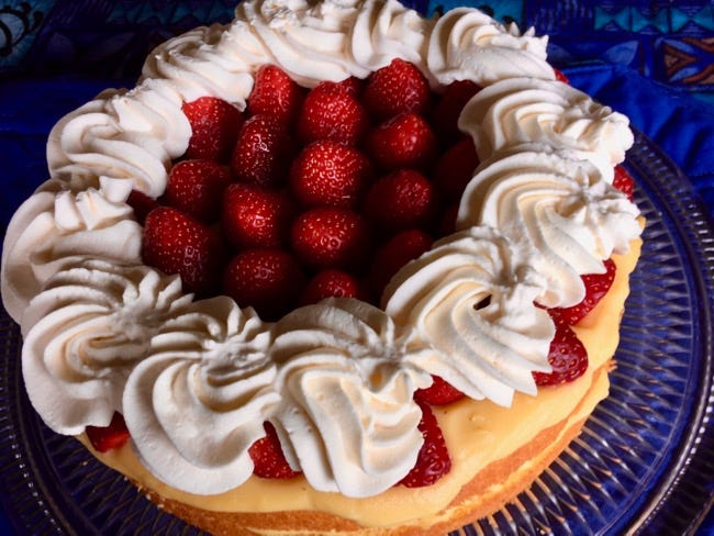 Greg Patent Strawberry Cream Cake