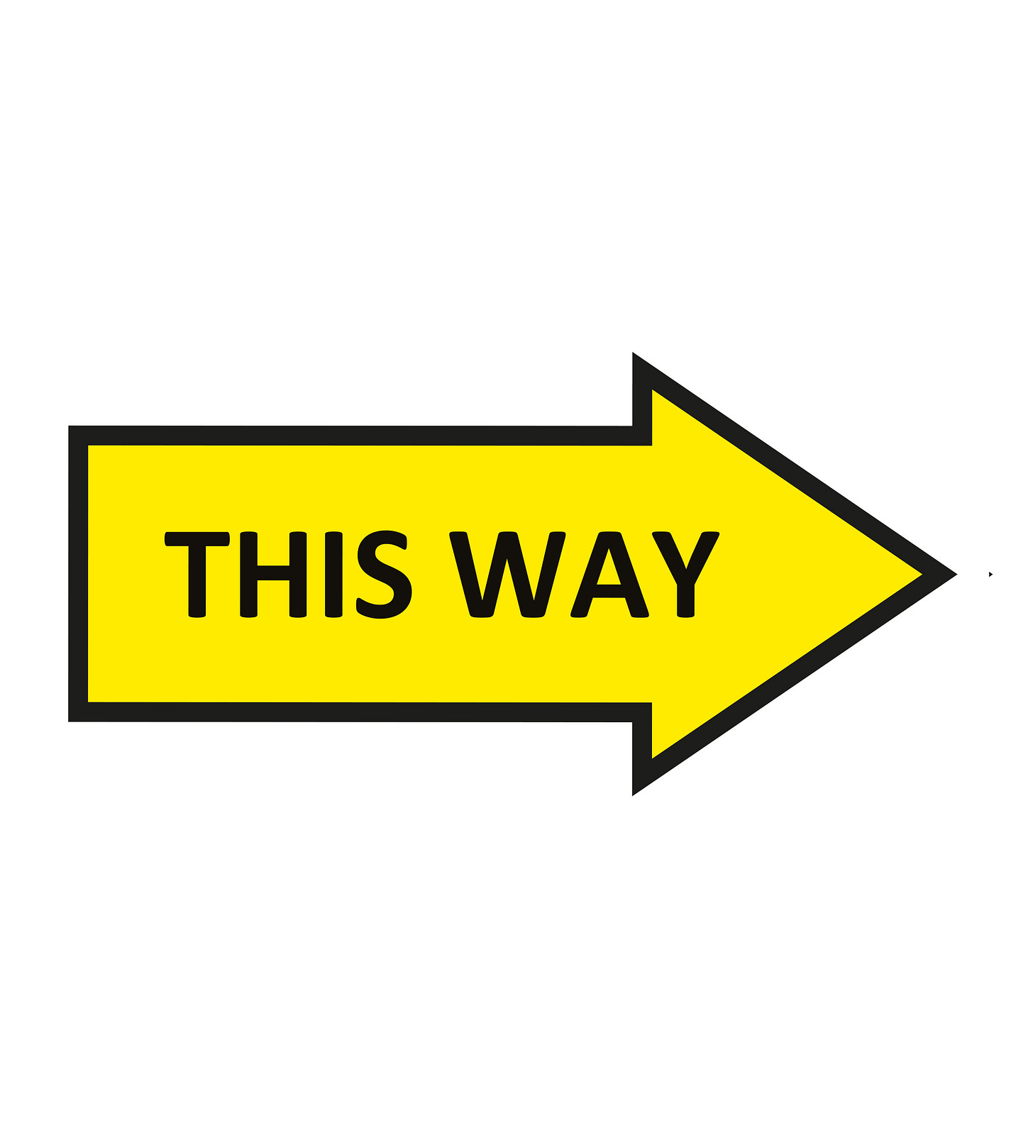 Arrow This Way | Woodland Print & Signage