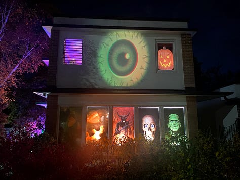 Playing... with images. The sights, sounds and sentiments of Halloween.