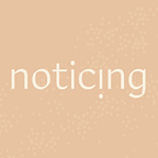 Noticing