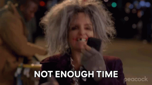 Not Enough Time Liz Lemon GIF - Not Enough Time Liz Lemon 30rock GIFs