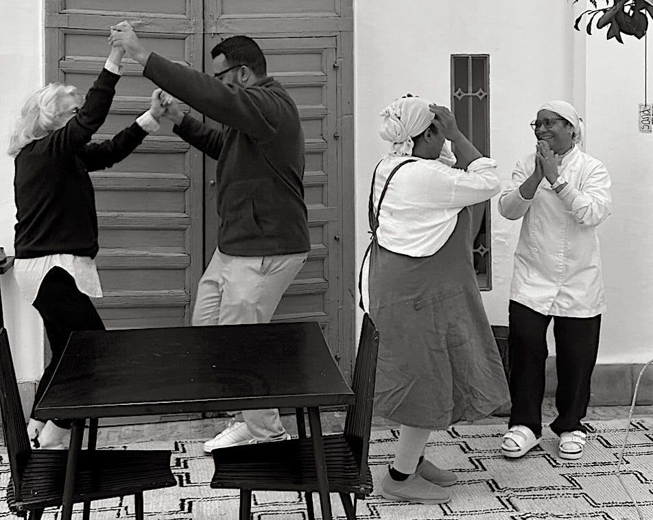 Morning Dance at Riad Dar Kawa