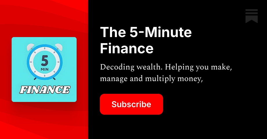The 5-Minute Finance | Christopher Lewis | Substack