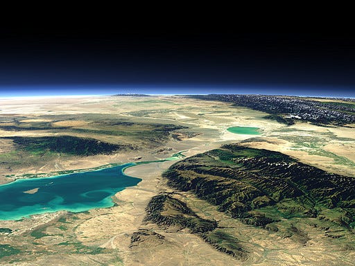 Views of the Earth - The Dzungarian Gate 2