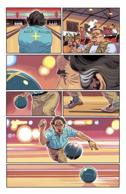 Review: THE HOLY ROLLER #1 - Insane Fun! (Andy Samberg, Joe Trohman & Rick Remender)