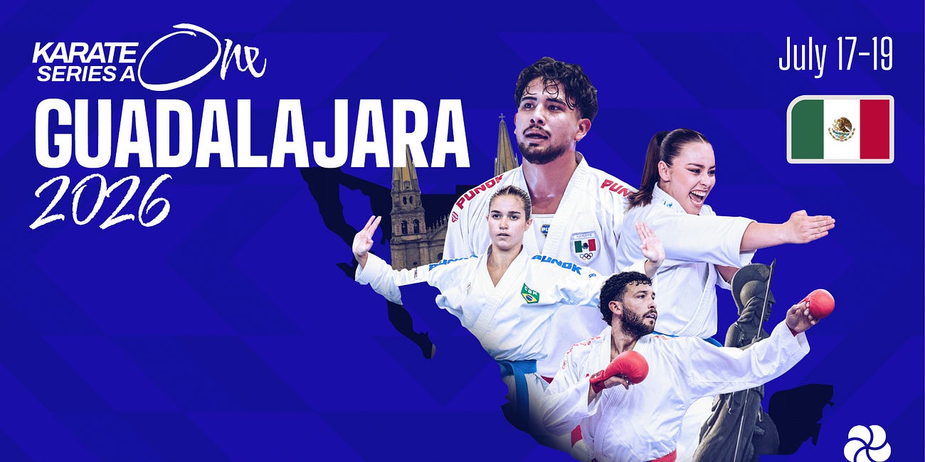Dos oros nacionales en el Karate One Series A Guadalajara 2026