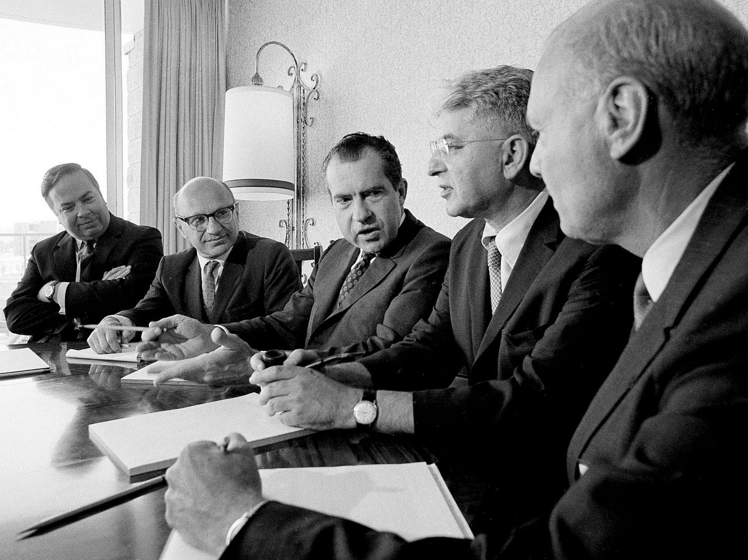 Has history been too hard on former Fed chair Arthur Burns? : The Indicator  from Planet Money : NPR