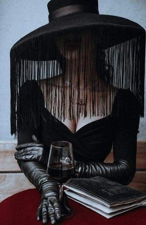 #1 woman in fringe hat with red wine #2 wavy hair edges #3 woman in field with brown veil #4 photo of  Zhou Jieqiong, #5 projection of woman on curtains, #6 two women pressing foreheads together in dark room