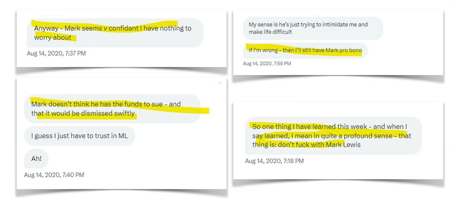 Dr Pete Newbon's messages