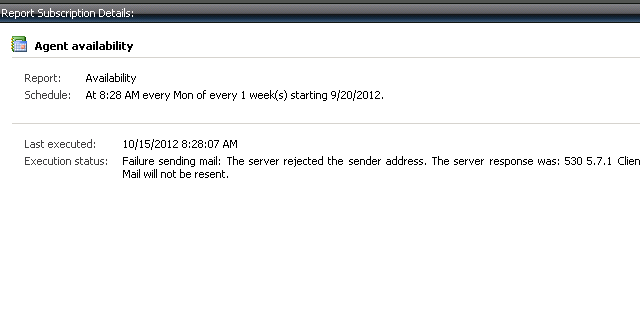 Featured image of post Invio via mail dei report SCOM tramite SQL Server Reporting Services (SSRS): risolvere i problemi più comuni Featured image of post Invio via mail dei report SCOM tramite SQL Server Reporting Services (SSRS): risolvere i problemi più comuni