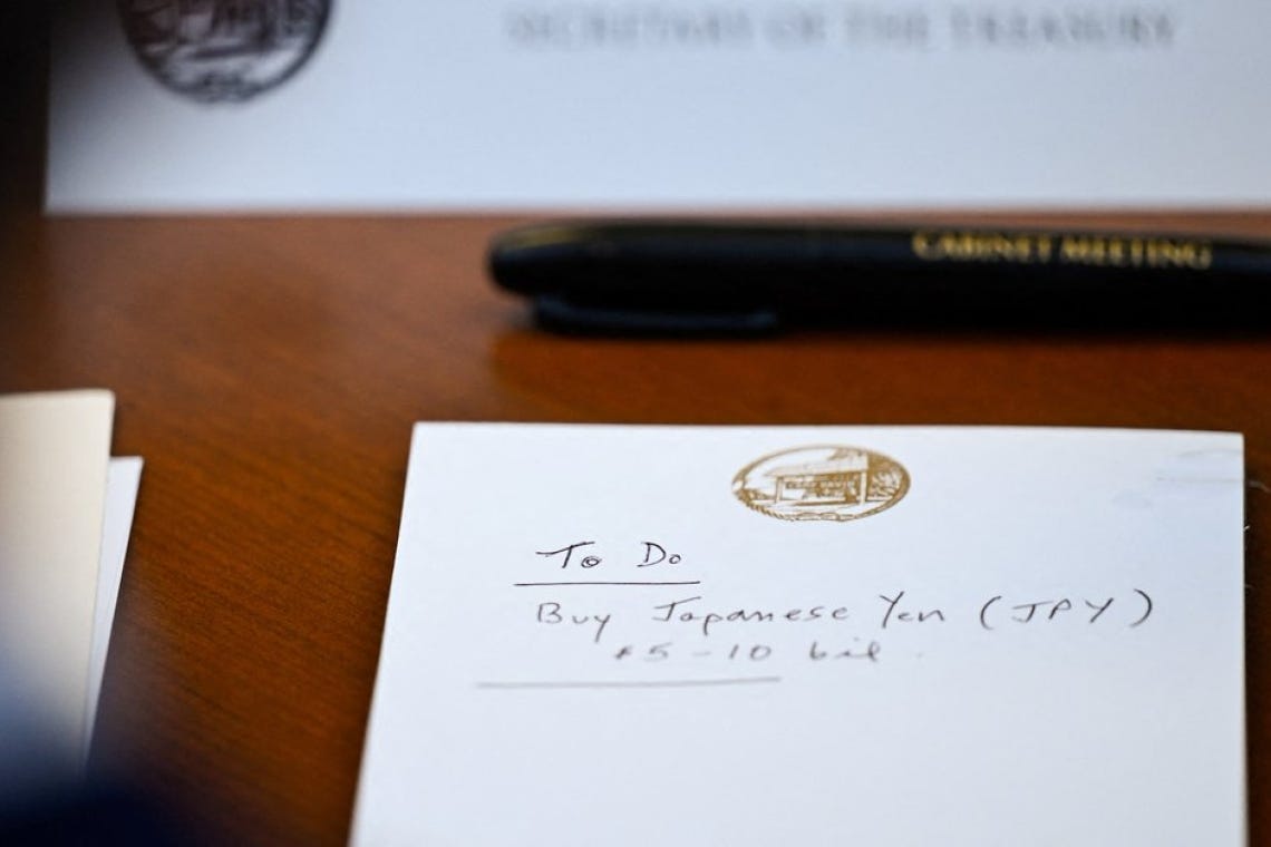 Op-Ed:  Bessent Note at Camp David Proves "The End is Nigh"