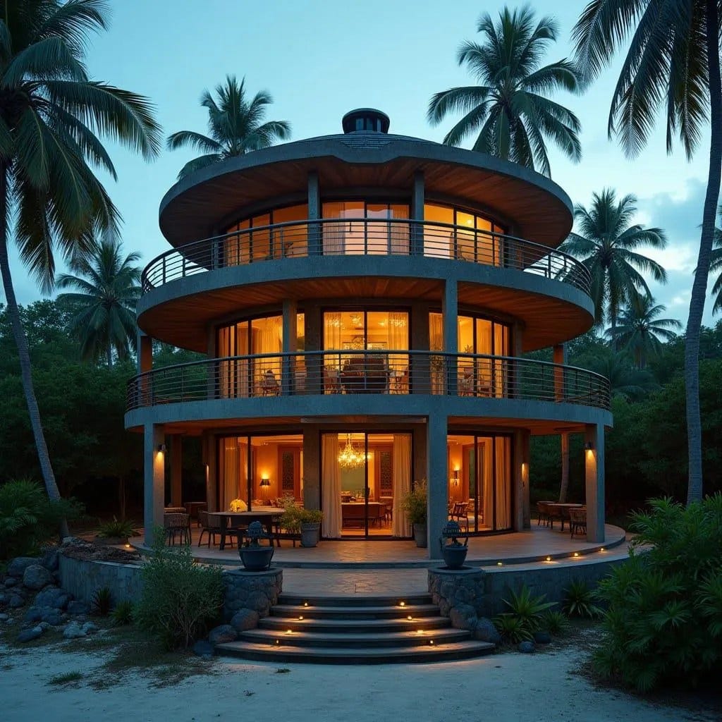 Circular Canopy House