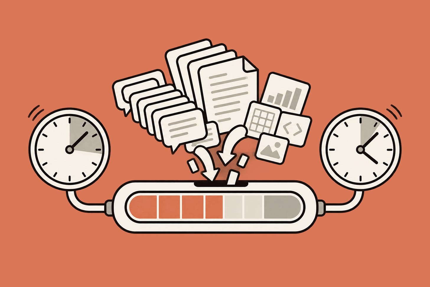 Two clocks, one shared allowance