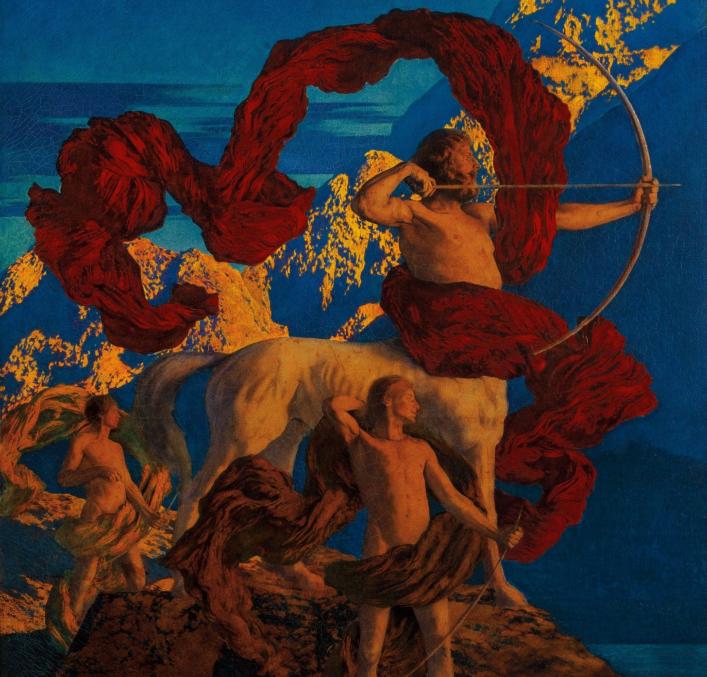 Jason ad his teacher, Chiron