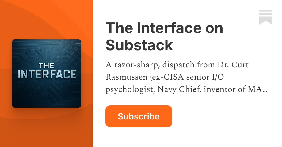 The Interface on Substack - by Dr. Curt Rasmussen