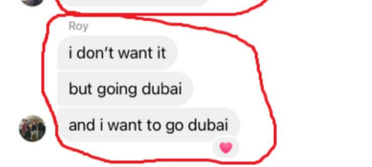 "No way Roy needed that vaccine"