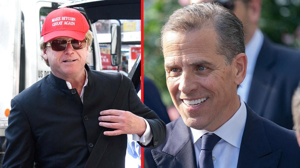 Photo of Patrick Byrne, Hunter Biden Photo of Patrick Byrne, Hunter Biden