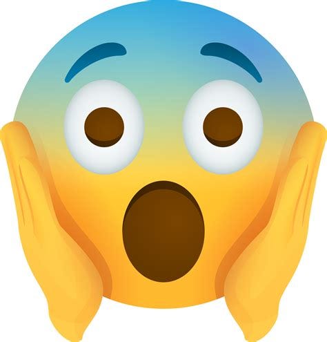 "Face screaming in fear emoji" Emoji - Download for free - Iconduck "Face screaming in fear emoji" Emoji - Download for free - Iconduck