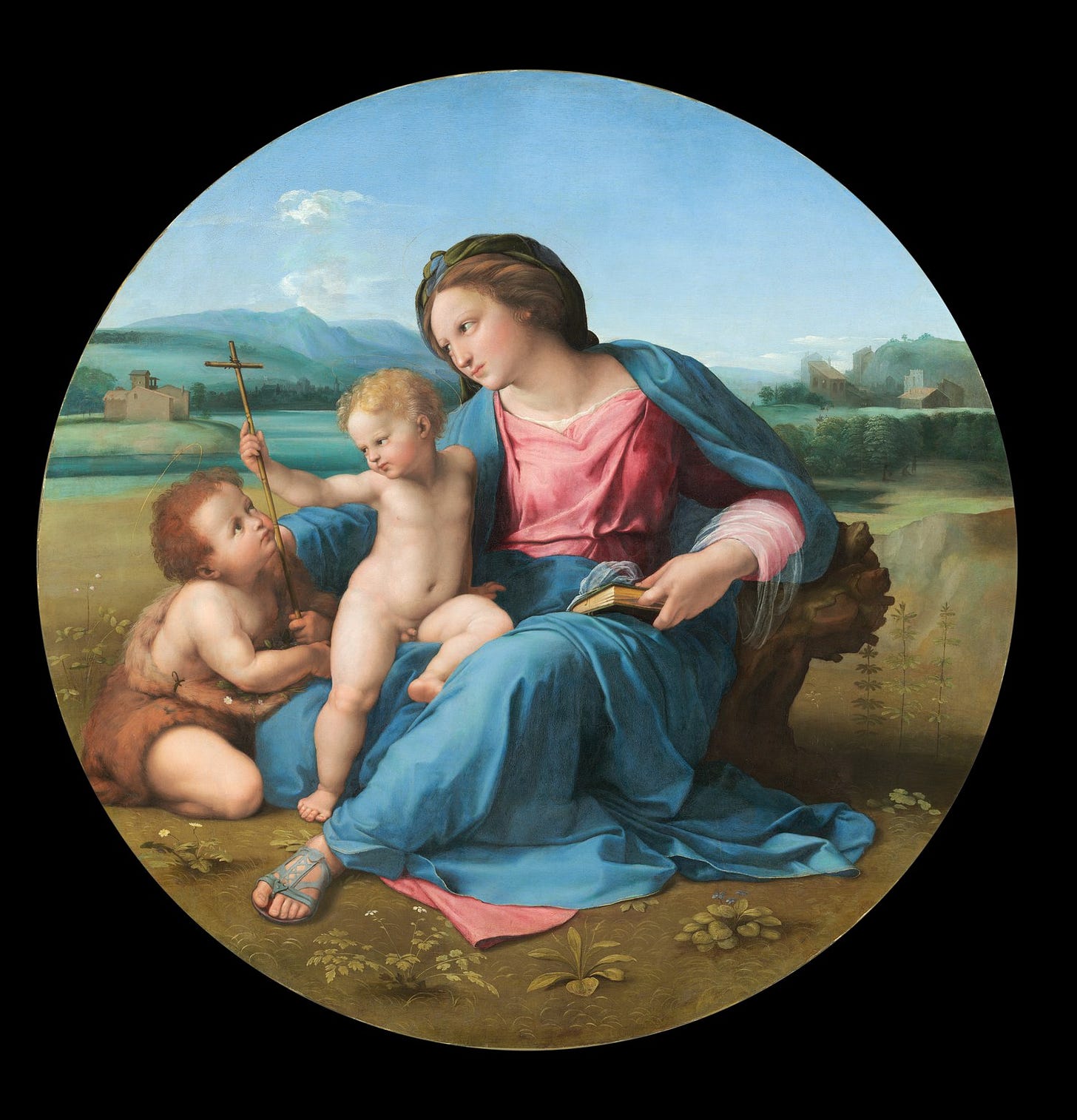 Raphael Alba Madonna painting Raphael Alba Madonna painting