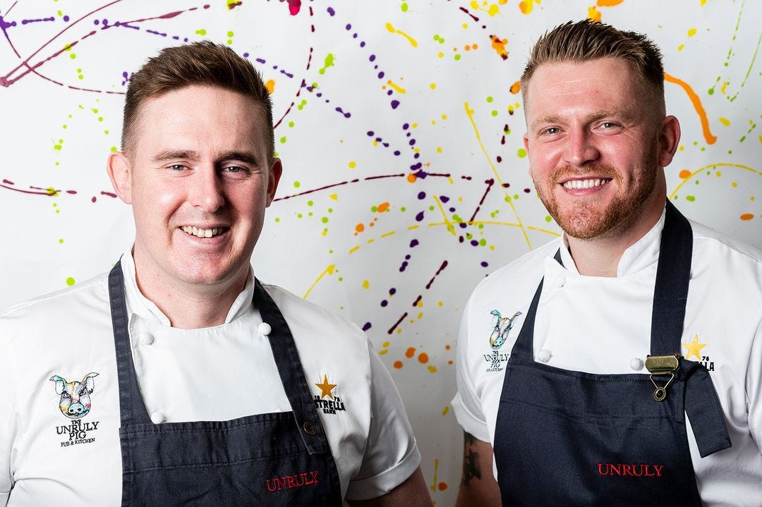 Dave Wall and Karl Green from The Unruly Pig