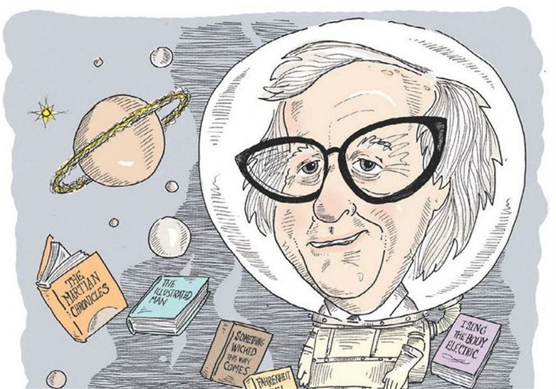 Ray Bradbury continues his great love, writing | The Blade Ray Bradbury continues his great love, writing | The Blade