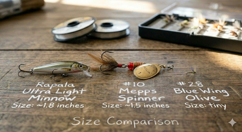 About that time I caught more than 3 fish