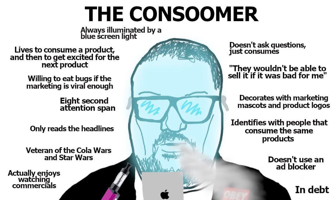 The typical CONSOOMER : r/Consoom The typical CONSOOMER : r/Consoom