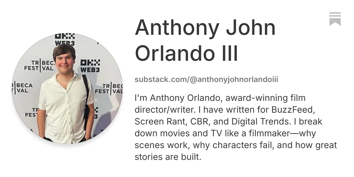 Anthony John Orlando III | Substack