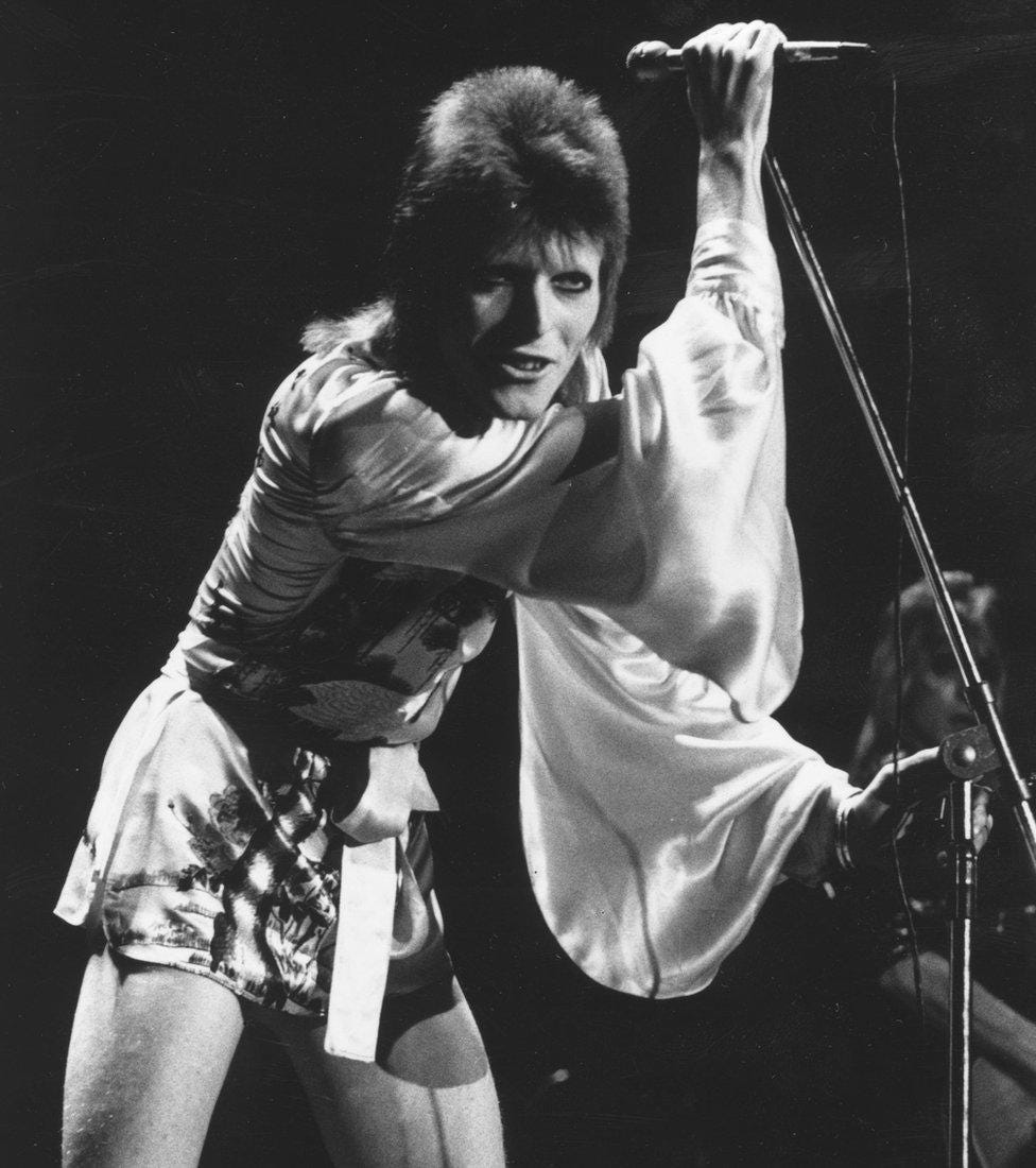 David Bowie's love affair with Japanese style - BBC News