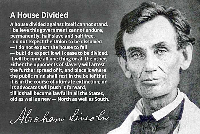 House Divided' speech took place 165 years ago | Opinion |  bellevueheraldleader.com