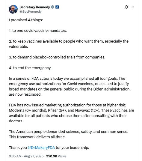 COVID Shots — Breaking through the FDA EUA COVID Vaccine Announcement / Non-Announcement + Sudden CDC Departures 