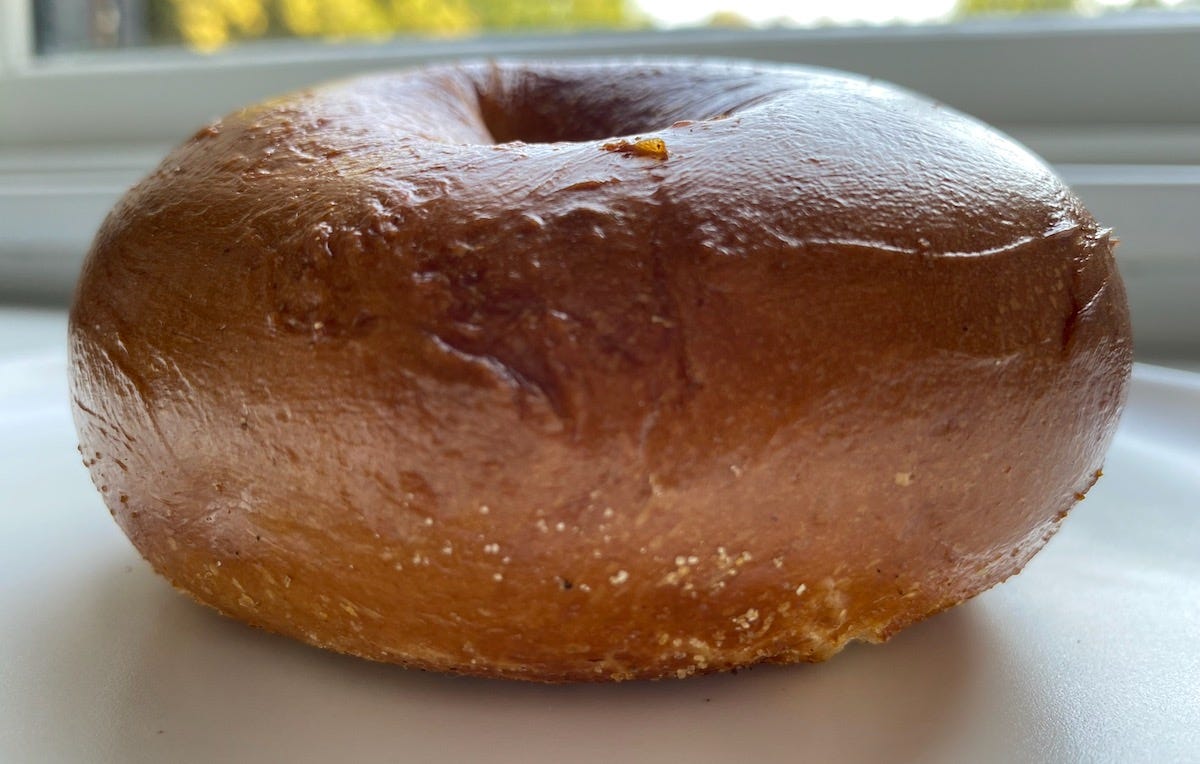 Westman's plain bagel