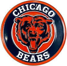 Chicago Bears NFL Metal 3D Team Emblem ...