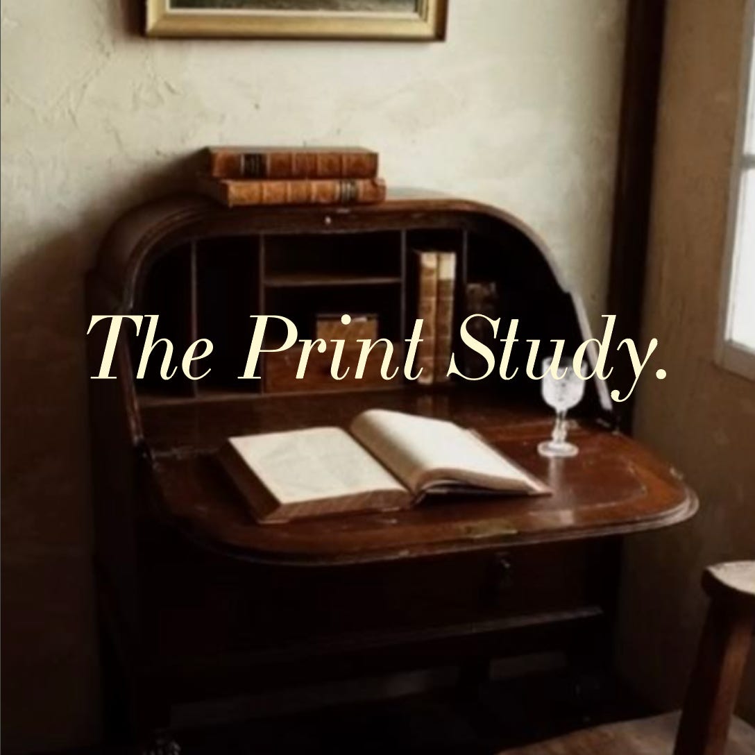 the print study