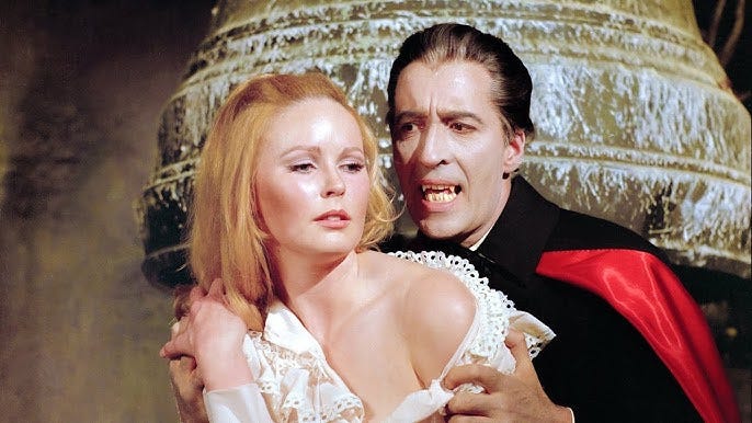Official Trailer - DRACULA HAS RISEN FROM THE GRAVE (1968, Christopher Lee,  Hammer Films)