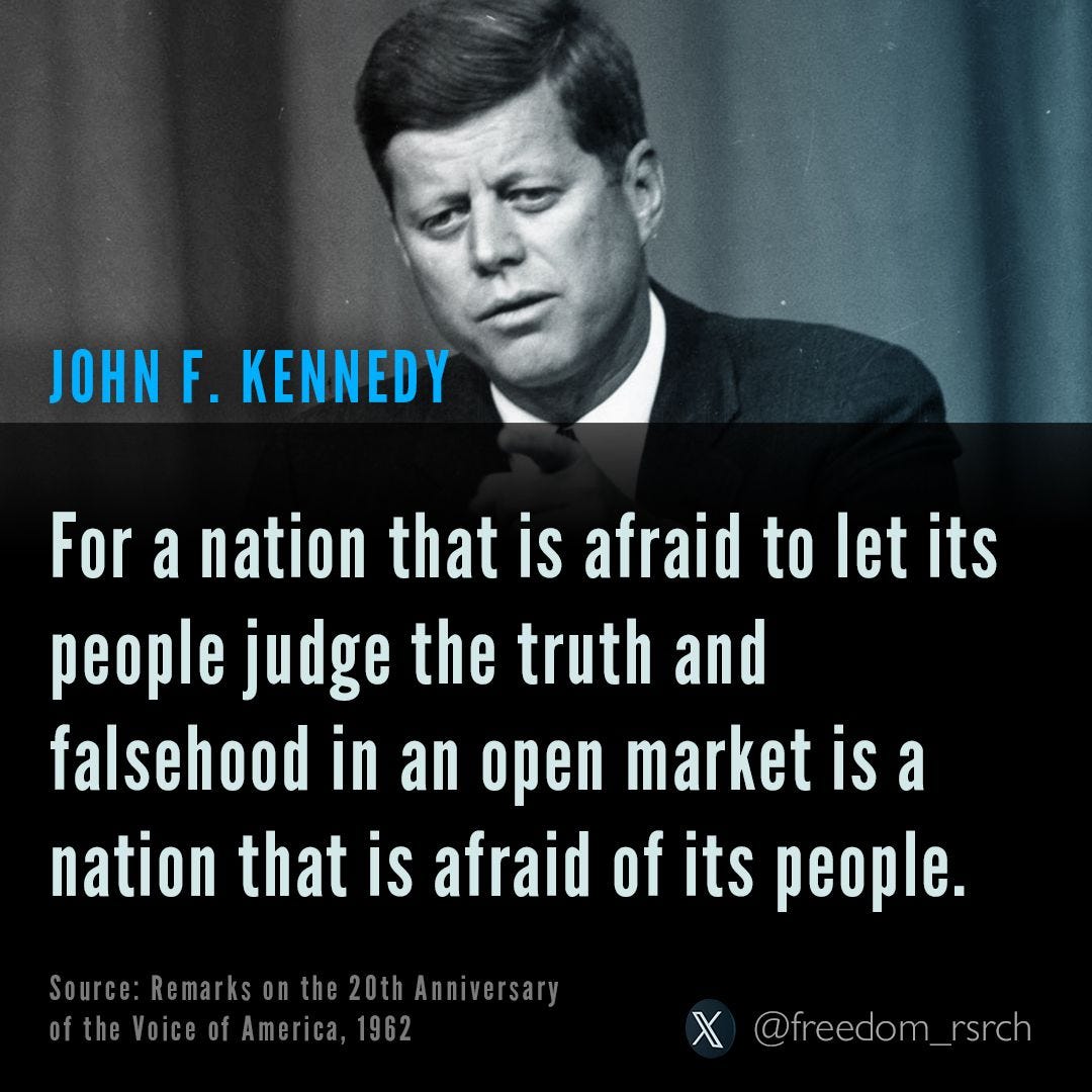 Freedom Insights - John F. Kennedy, Gerald Ford, and Albert Camus