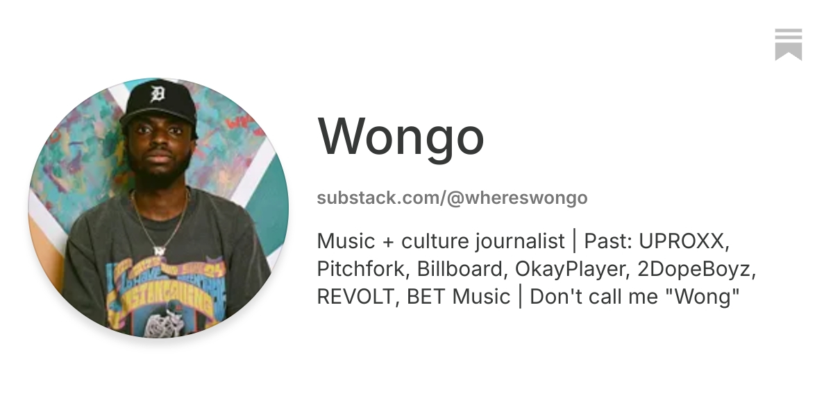 Wongo | Substack