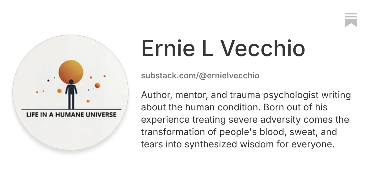 Ernie L Vecchio | Substack