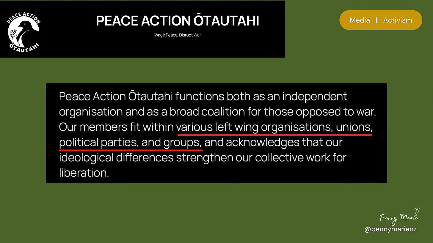 Peace Action Ōtautahi