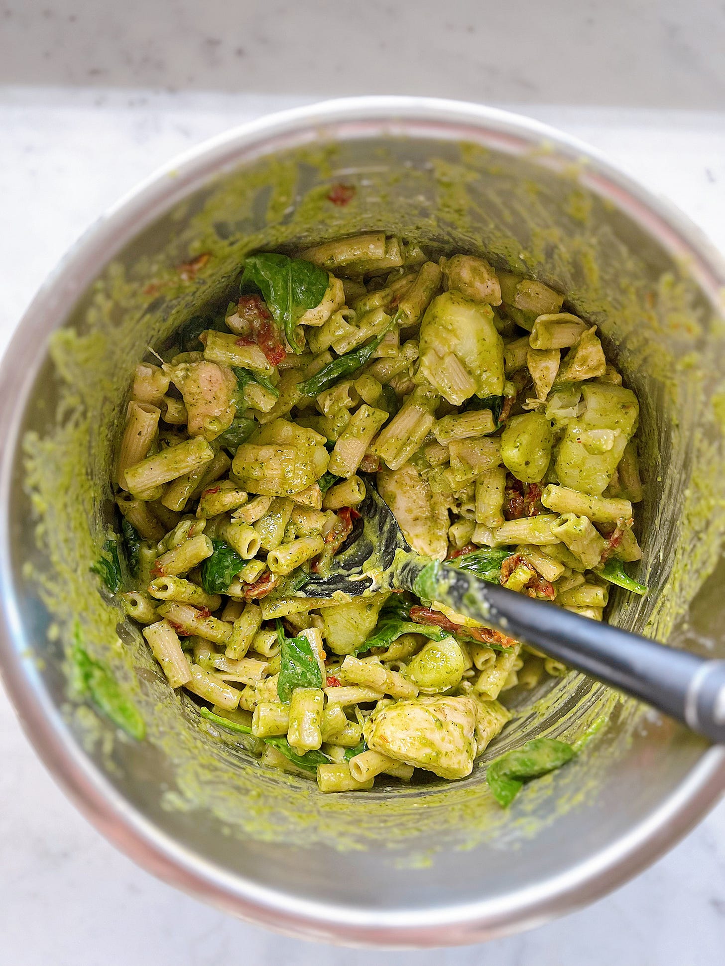 dairy free pesto one pot dinner