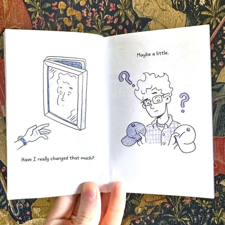 Former Event, a mini-comic by Jarad Greene