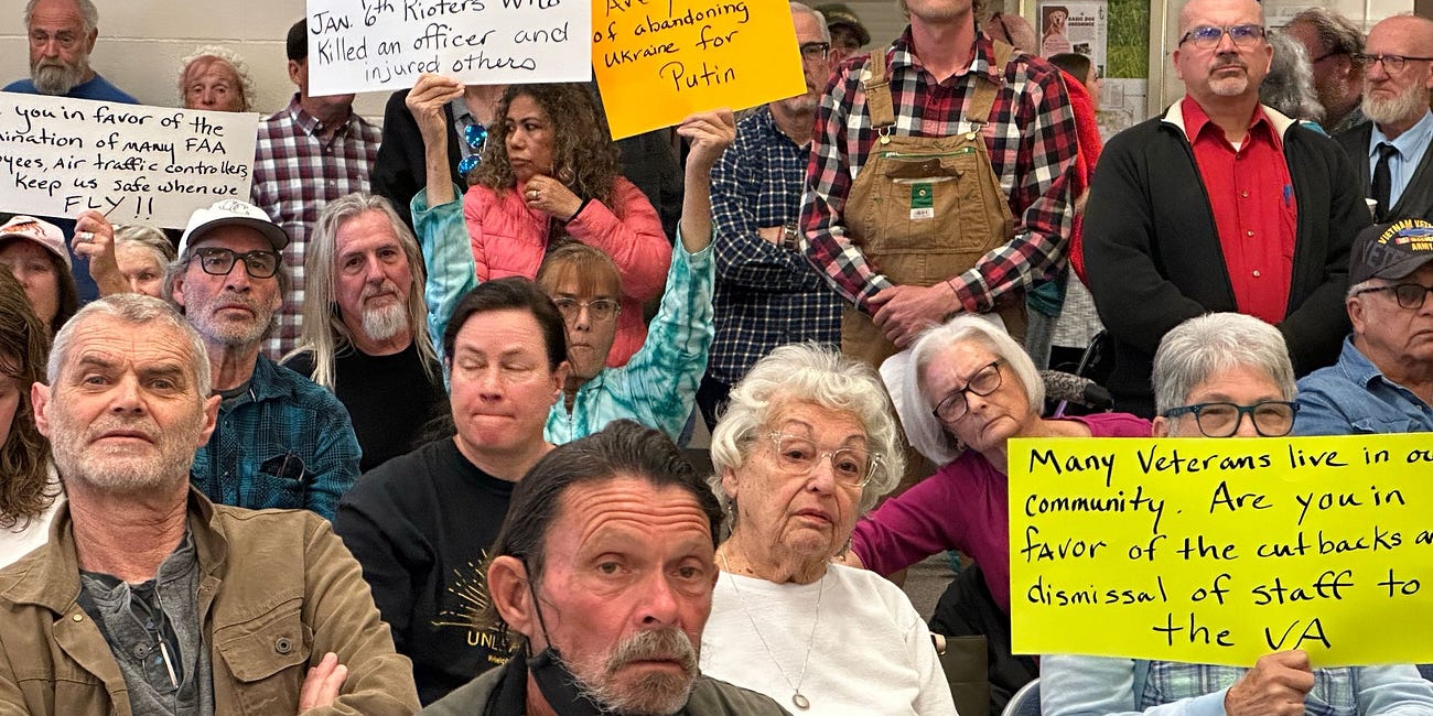 Town Holler: Rep. Obernolte Meets Resistance