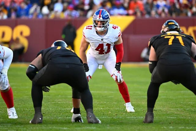 New York Giants re-signing LB Micah McFadden to one-year deal - Yahoo Sports