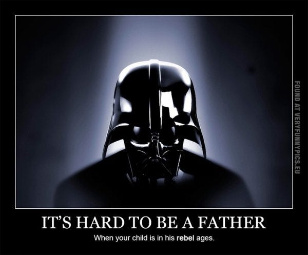 Funny-Darth-Vader-its-hard-to-be-a-father
