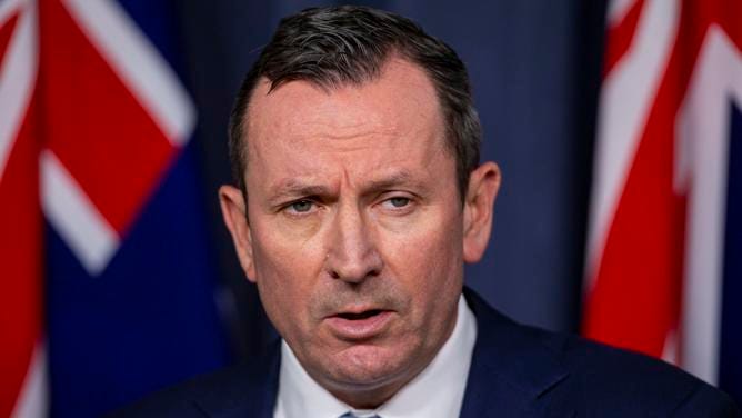 Premier Mark McGowan. 