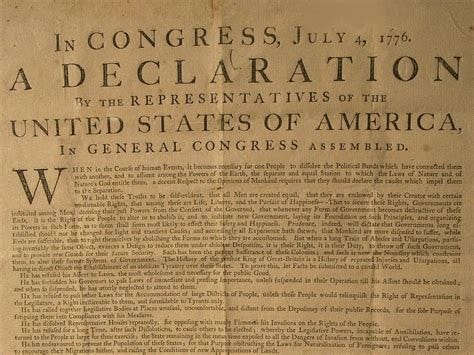 How the Declaration of Independence became a beacon to the world - The ...