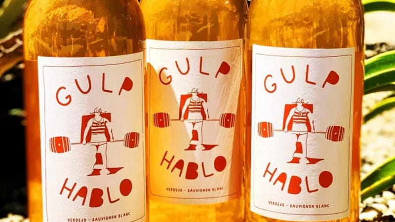 With its approachable flavor and inviting label, Gulp Hablo is a rare success story in today's wine industry. But where did it come from?