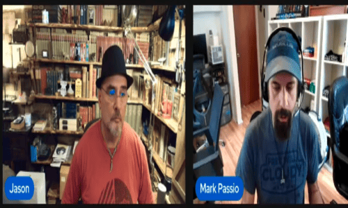 Mark Passio and Jason "archaix" Breshears meet for the first time