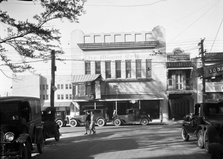 Office of James A Dann at 51 NW First Street in downtown Miami