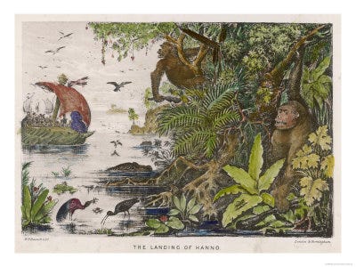West Coast of Africa Exploration - Hanno Hanno the Navigator - Finder of Gorillas